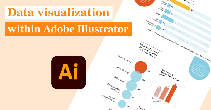 Data visualization within Adobe Illustrator