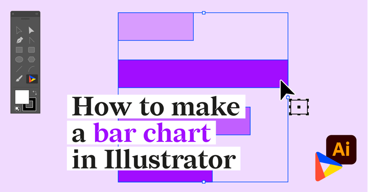 Learn how to make a fully editable, scalable and reusable bar graph design in Adobe Illustrator with Datylon