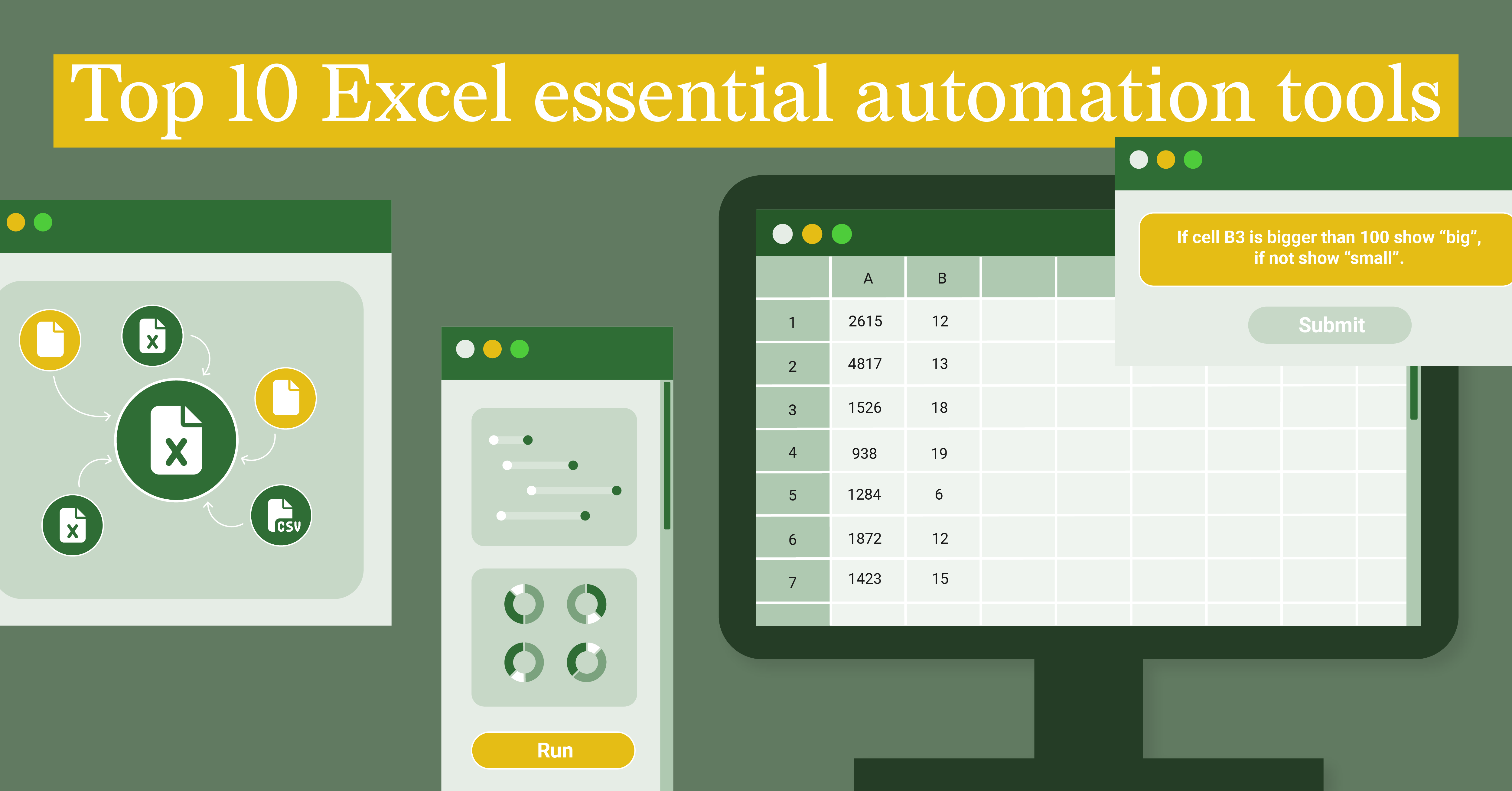 Best automation tools for Excel | Datylon