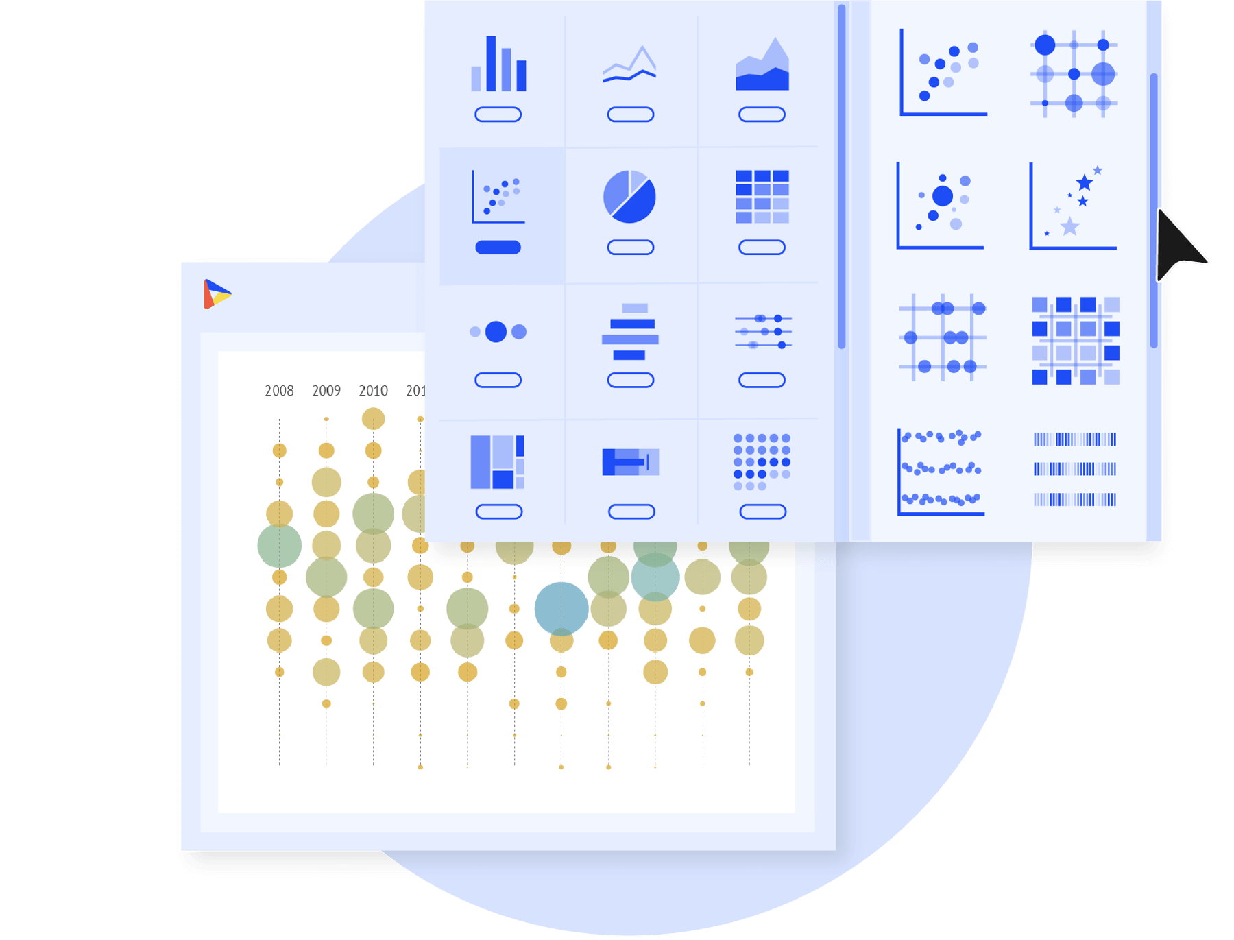 Chart Design - Create & Share Beautiful Graphs | Datylon