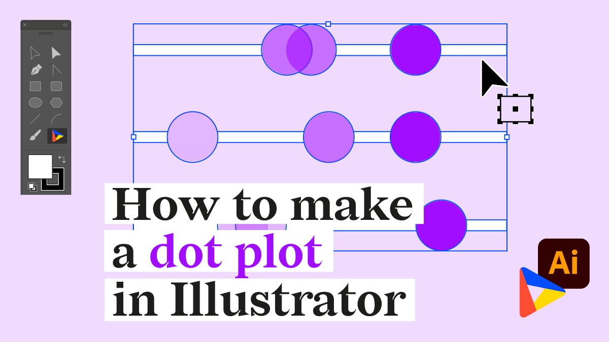 How to create a fully customizable dot plot design in Adobe Illustrator with our chart maker plug-in Datylon for Illustrator