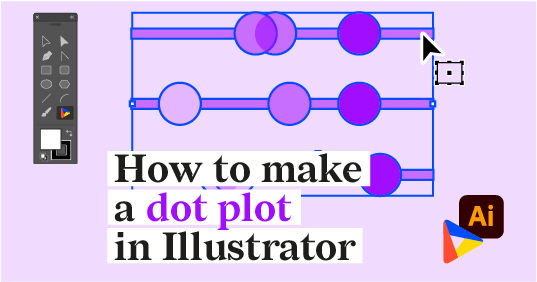 How to make a dot plot in Adobe Illustrator with Datylon for Illustrator