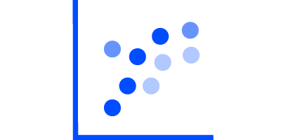 Datylon | Scatter plot | The swiss knife of data visualization. Used to find correlations and identify patterns