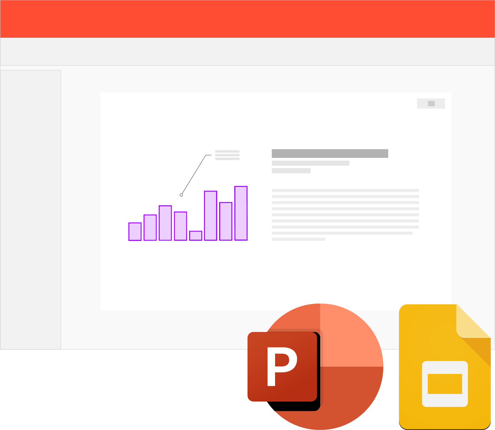 Create captivating presentations with our bar graph maker