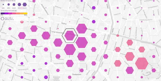 Location insights solution for Proximus MyAnalytics